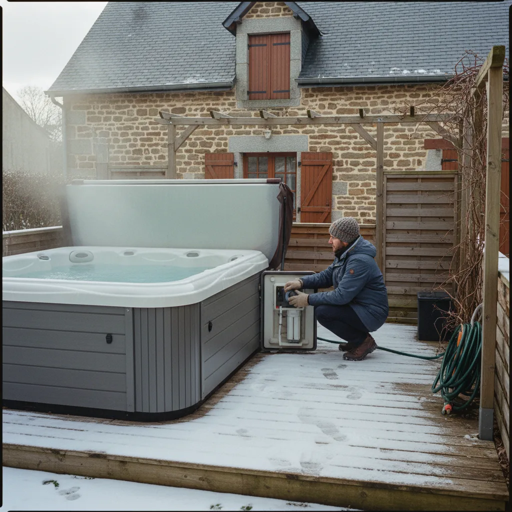 Comment entretenir son spa extérieur en hiver à Aurillac ? 2 Spa extérieur en hiver à Aurillac